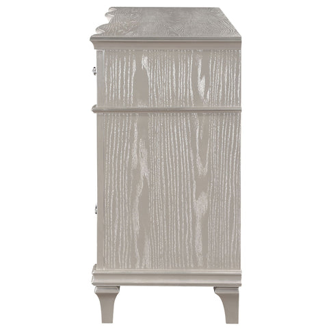 Katerina - 9 Drawer Dresser With Removable Jewelry Tray - Oak