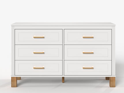 6 Drawer Double Dresser