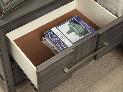 Nightstand With 2 Drawers Design