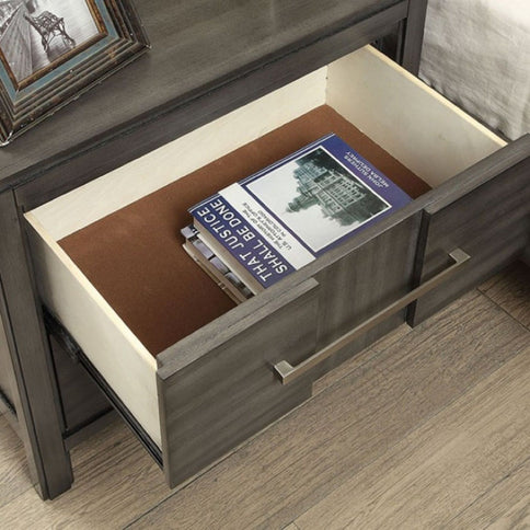 Nightstand With 2 Drawers Design