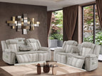 Light Gray / 2 Pc. Sofa, Loveseat