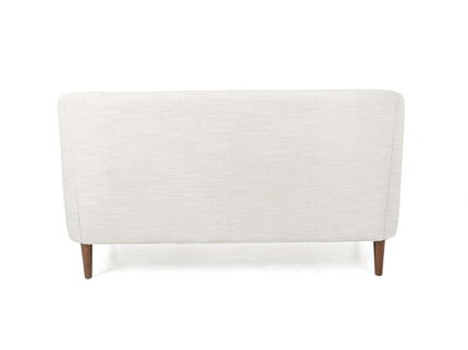 Sophisticated Loveseat With Diamond Stitched Detailing