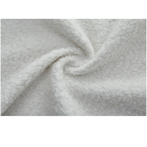 Modern Floor Sofa, With 2 Pillows, Convertible Teddy Fabric Foam Filled Bed