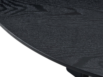 Round Dining Table With Cross Base, Modern Home Furniture