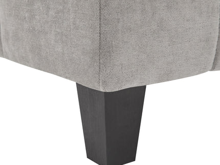 U-Shaped Sectional Sofa 103.5" Fabric Couch With Dual Chaise Lounges, Storage Pockets, Armrest Pillows