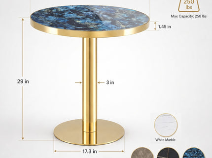 Modern Round Bistro Table