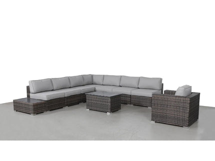 Stylish Entertainment Sectional Set, Outdoor Living