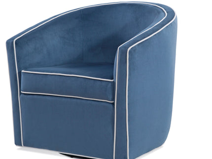Kendall - Swivel Chair With Barrel Back Design