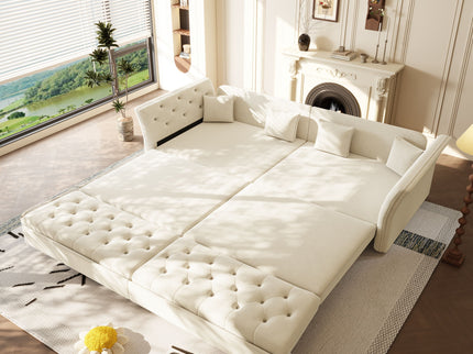 Oversize Pull Out Sofa Bed For Living Room