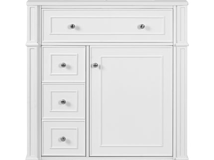 Bathroom Vanity Cabinet With Sink, Soft Close Doors With Door Organizer