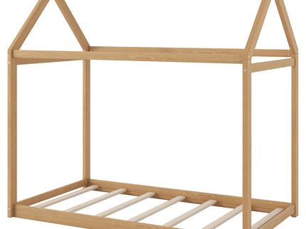 Wooden House Shaped Bed