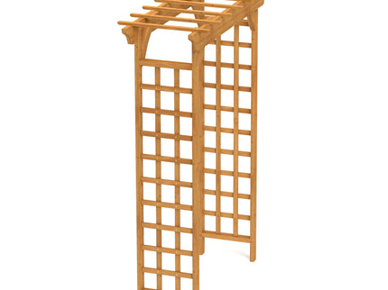 Arbor, Wedding Arch For Ceremony, Trellis For Plant Climbing, Christmas Decor Pergola For Garden Backyard - Yellow