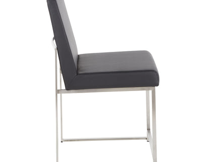Fuji - Contemporary Modern Elegance High Back Dining Chair (Set of 2)