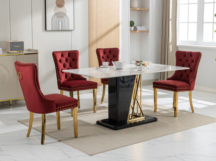 Nikki - Modern, High-End Tufted Dining Chair (Set of 2)