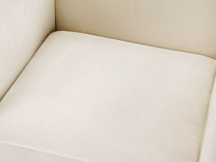 Barrel Accent Chair With Enclosed Arms