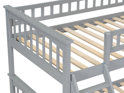 Bunk Bed With Drawers, Convertible Storage Bed