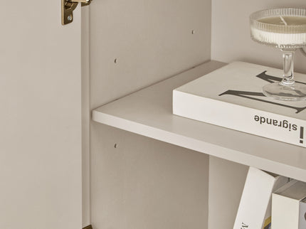 Sideboard Buffet Cabinet With Storage, 2 Doors 3 Drawers