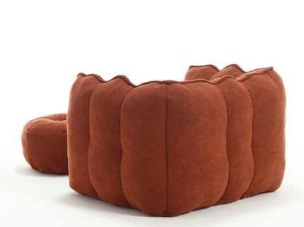 Soft Bean Bag Chair With High Resilient Foam