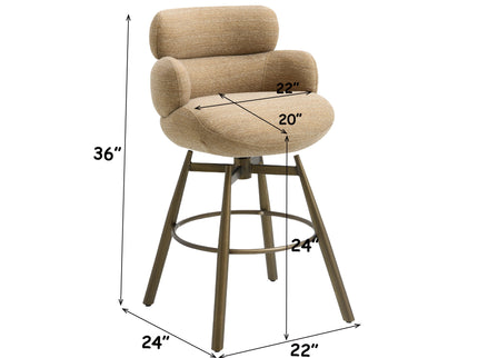 Jena - Counter Height Chair With Swivel