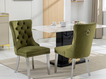 Nikki - Contemporary Upholstered Dining Chair (Set of 2)
