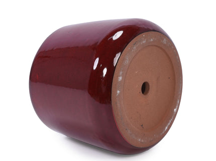 4 Pieces Planter Pot, Indoor Outdoor Flowerpot For Patio, Garden, Or Windowsills - Bean Paste Red