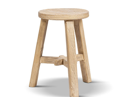 Linden - Round Stool - Light Brown