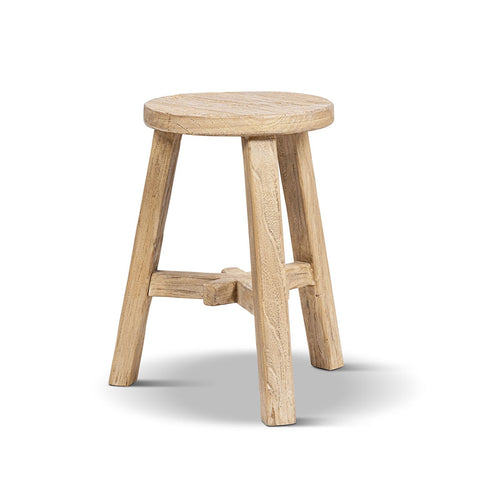 Linden - Round Stool - Light Brown