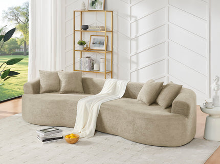 4 Seater Curved Cloud Sectional Sofa