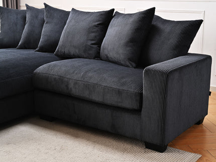 Luxe - Oversized 2 Piece Sectional Couches For Living Room, L Shaped Sofa With Chaise