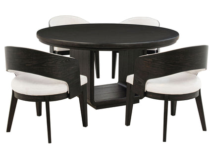 Bangor - Round Dining Table Set With Arm Chairs