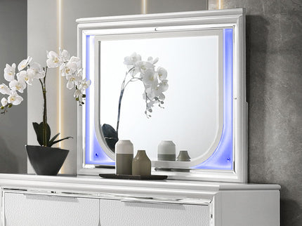 Tarian - Mirror With LED - White