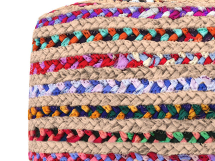 Margo - Square Pouf - Multicolor