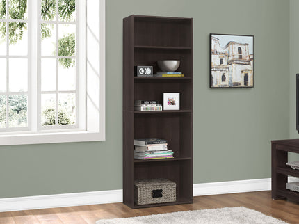 Bookshelf, Bookcase, 6 Tier, For Office, Transitional