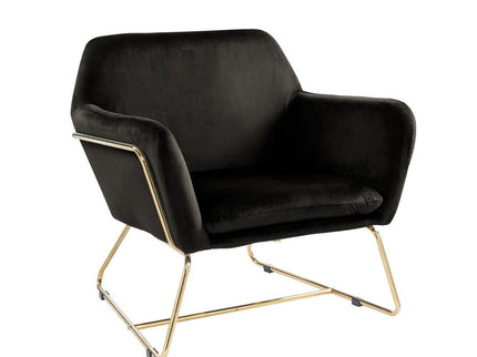 Keira - Accent Chair With Metal Base