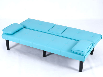 Sofa Bed With Foldable Design And Cup Holder