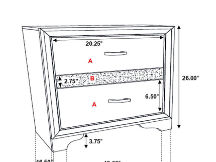 Annie - 5 Piece Bedroom Set