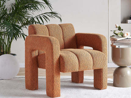 31.10" Boucle Upholstered Accent Chair