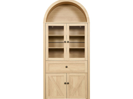 Retro Dome Cabinet With Large Storage Space