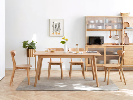 Simple Dining Chair, Solid Chair Table For Living Room Chair