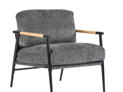 Modern Accent Chair With Cushions, Cozy Seating