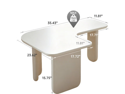 L-Shape Coffee Table For Living Room