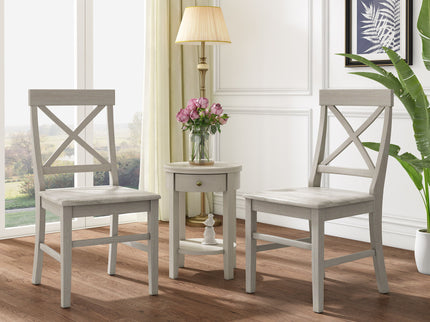 Plethora - Dining Chair With X Shaped Back (Set of 2)