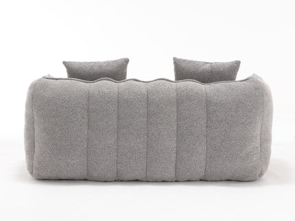 Cozy Beanbag Chair With High Resilience Foam Core For 2