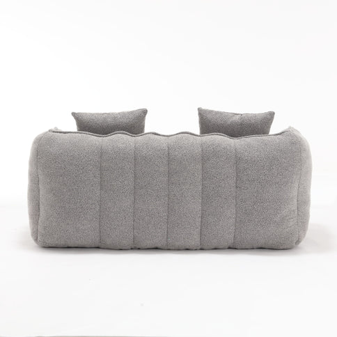Cozy Beanbag Chair With High Resilience Foam Core For 2