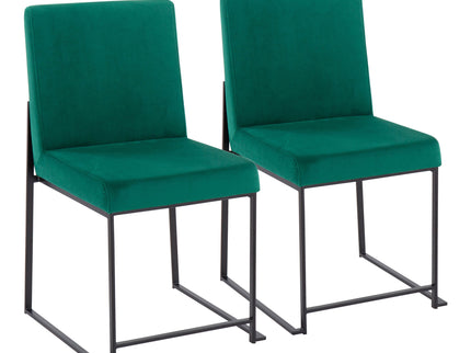 Fuji - Contemporary Modern Elegance With High Back Dining Chair (Set of 2)