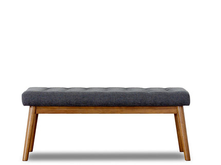 Delilah - Modern Bench - Gray