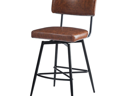 Retro Swivel Counter Stools (Set of 2)