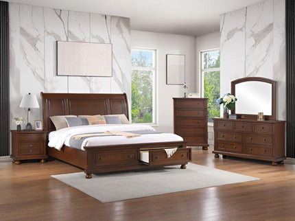 Meade - Sleigh Bed