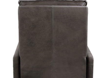 Metier - Power Motion Recliner - Gray / Aluminum