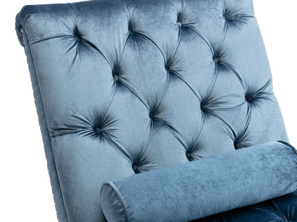 Chaise Lounge Indoor, Button Tufted Upholstered Chaise Lounge Chair With Pillow